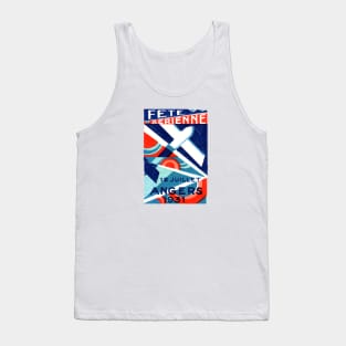 1931 French International Air Show Tank Top